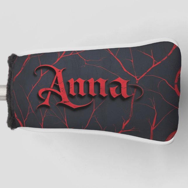 Funda Para Palo De Golf Anna en gótico (Anverso)