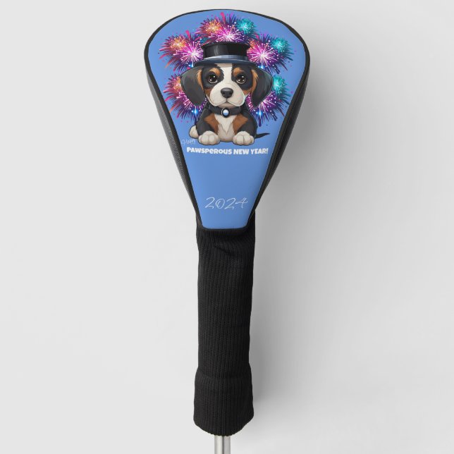 Funda Para Palo De Golf ¡Año de los Woofs! (Anverso)