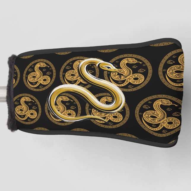 Funda Para Palo De Golf Año nuevo chino 2025 para Golfer (Anverso)