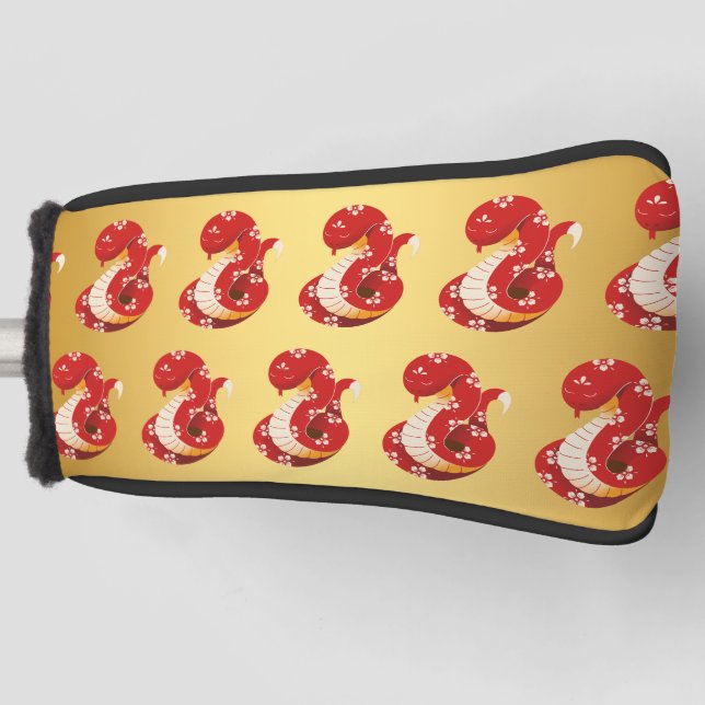 Funda Para Palo De Golf Año nuevo chino 2025 para Golfer (Anverso)