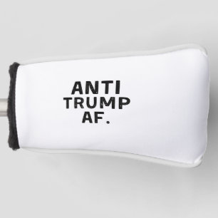 Funda Para Palo De Golf Anti Trump AF Democracia Estadounidense