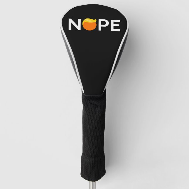 Funda Para Palo De Golf Anti-Trump - Edición No-Papa (Anverso)