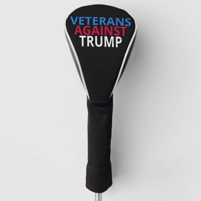 Funda Para Palo De Golf AntiTrump - Veteranos contra Trump (Anverso)