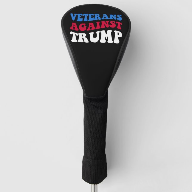Funda Para Palo De Golf AntiTrump - Veteranos contra Trump II (Anverso)