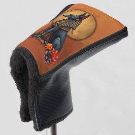 Funda Para Palo De Golf Anubis a la luz de la luna, 