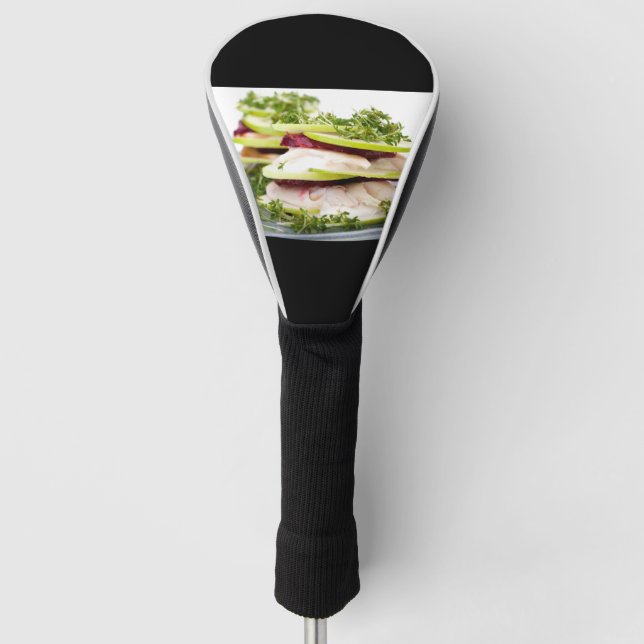 Funda Para Palo De Golf Aperitivo de manzana y trucha (Anverso)