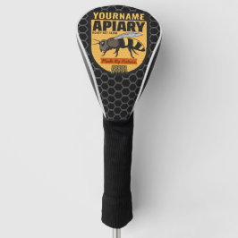 Funda Para Palo De Golf Apiario Colmenas de Abejas Melíferas NAME Personal