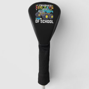 Funda Para Palo De Golf Aplasté 100 Días De Camión Monstruo De La Escuela