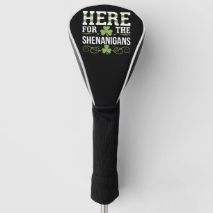 Funda Para Palo De Golf Aquí por las travesuras irlandés Irlanda San Patri