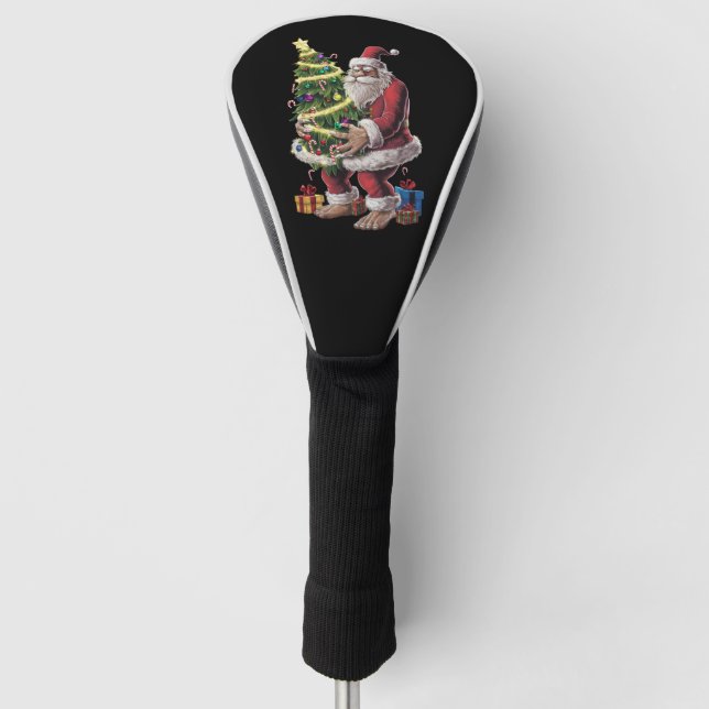 Funda Para Palo De Golf Árbol de Navidad de pie grande enciende Navidad Sa (Anverso)