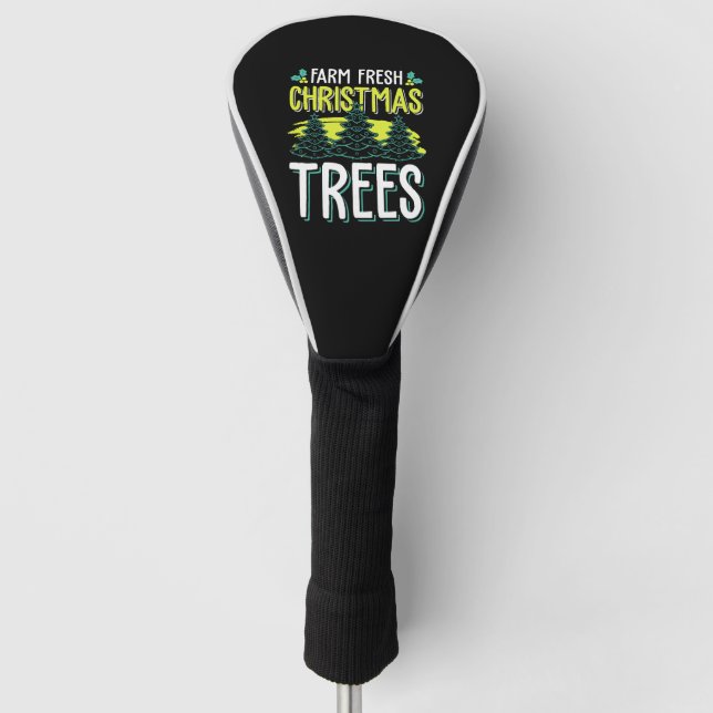Funda Para Palo De Golf Árbol de Navidad Navidades de árbol de Navidad (Anverso)