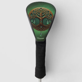 Funda Para Palo De Golf Árbol estilizado de vida