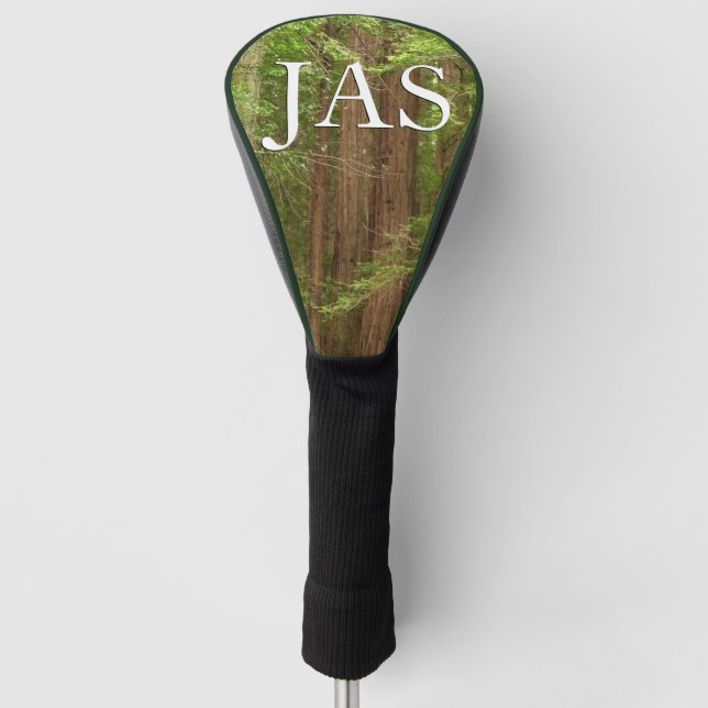 Funda Para Palo De Golf Árboles de secuoya en monumento nacional Muir Wood (Anverso)