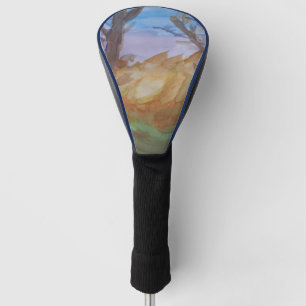 Funda Para Palo De Golf Árboles del atardecer