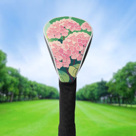 Funda Para Palo De Golf Arbusto de Hortensia Rosa