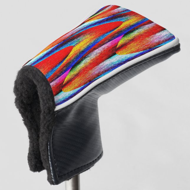 Funda Para Palo De Golf Arcoiris grueso (Anverso 3/4)
