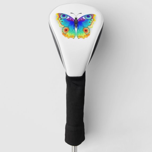 Funda Para Palo De Golf Arcoiris mariposa Peacock Eye (Anverso)