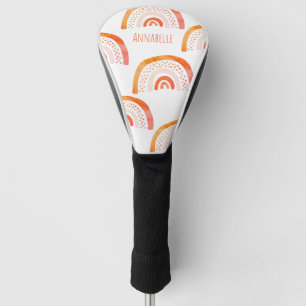 Funda Para Palo De Golf Arcoiris Naranja Girona personalizado