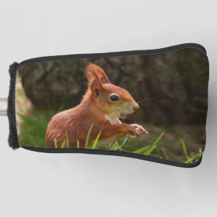Funda Para Palo De Golf Ardilla Roja Alegre