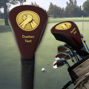 Funda Para Palo De Golf Arm Wresting Gold