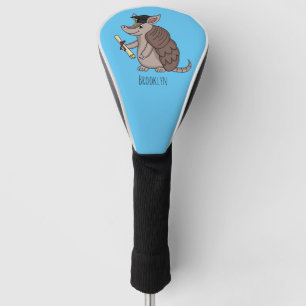 Funda Para Palo De Golf Armadillo cúbico con personalizado de tapón de gra