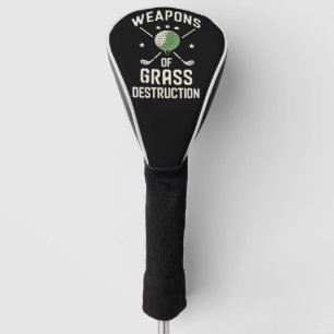 Funda Para Palo De Golf Armas de Destrucción de Césped Palos de Golf Sarcá