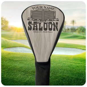 Funda Para Palo De Golf Armas de rifle occidentales personalizadas Bar de 