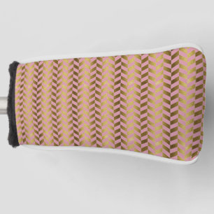 Funda Para Palo De Golf Aroma de agua rosa y dorada