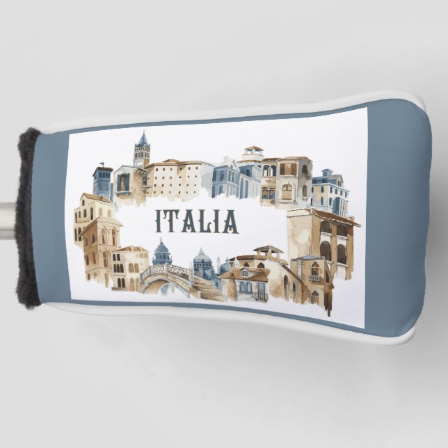 Funda Para Palo De Golf Arquitectura de Italia (Anverso)