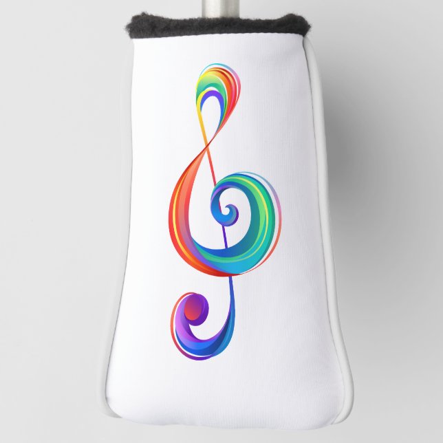 Funda Para Palo De Golf Arroyo arcoiris estratificado (Girar 90)