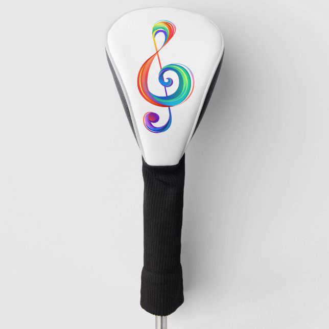 Funda Para Palo De Golf Arroyo arcoiris estratificado (Anverso)