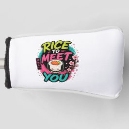 Funda Para Palo De Golf Arroz para Conocerte – Diseño de Sushi Kawaii Lind