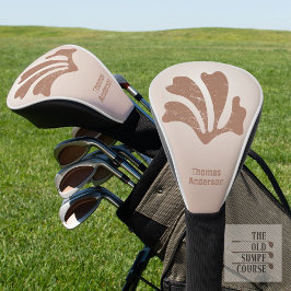 Funda Para Palo De Golf Arte abstracto algas pardas, kelp