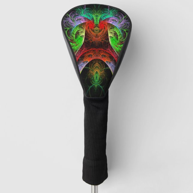 Funda Para Palo De Golf Arte abstracto carnaval (Anverso)