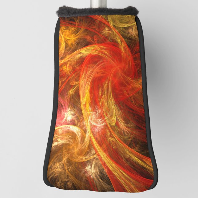 Funda Para Palo De Golf Arte abstracto de Firestorm (Girar 90)