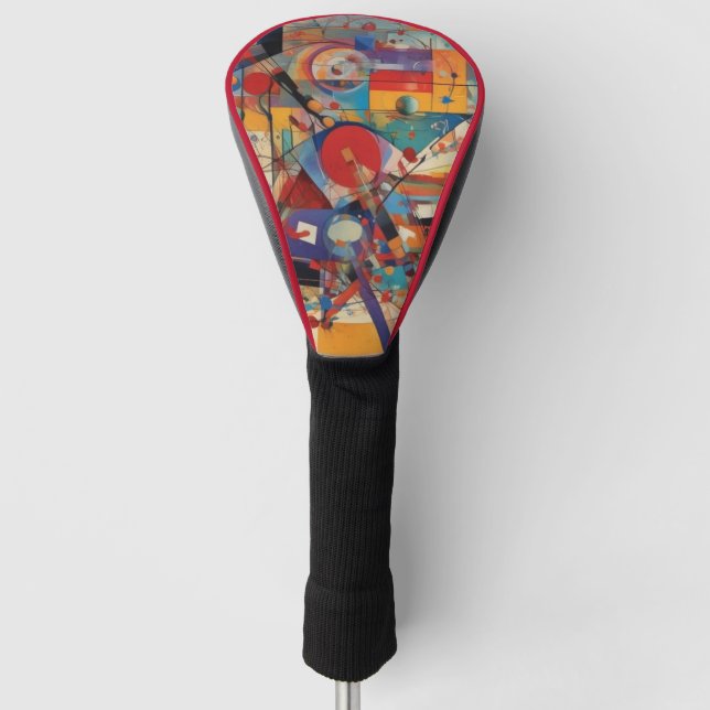 Funda Para Palo De Golf Arte abstracto moderno (Anverso)