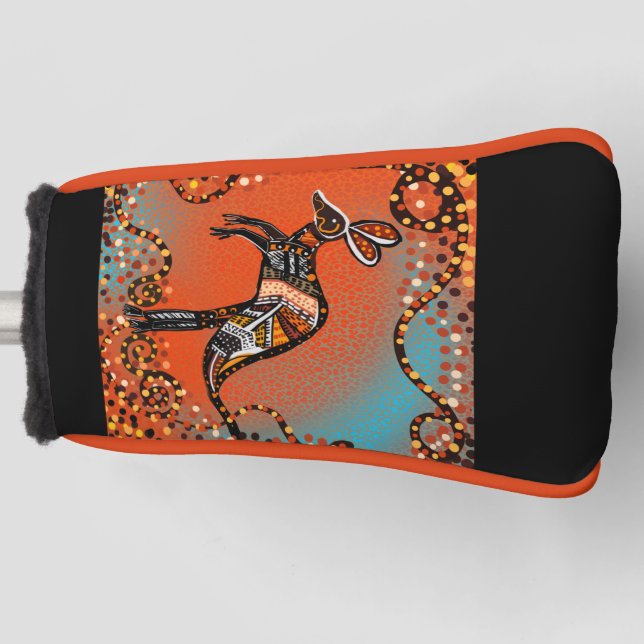 FUNDA PARA PALO DE GOLF ARTE AUSTRALIA (Anverso)