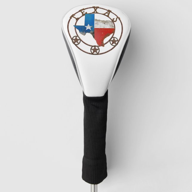 Funda Para Palo De Golf Arte de Barn de Texas (Anverso)