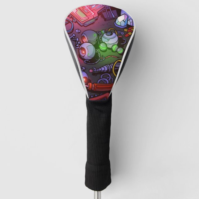 Funda Para Palo De Golf Arte de graffiti (Anverso)