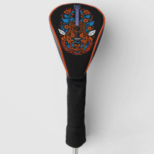 Funda Para Palo De Golf Arte de guitarra de campo