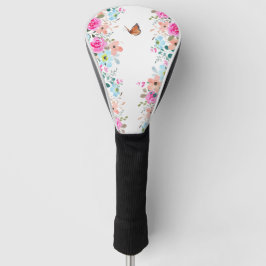 Funda Para Palo De Golf Arte de línea en papel kraft