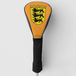 Funda Para Palo De Golf Arte del Gran Escudo de Armas del Estado de Baden-