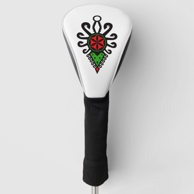 Funda Para Palo De Golf Arte folclórico polaco - Cubierta de cabeza de gol (Anverso)