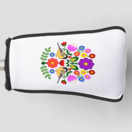Funda Para Palo De Golf Arte folclórico polaco - patrón de bordado floral