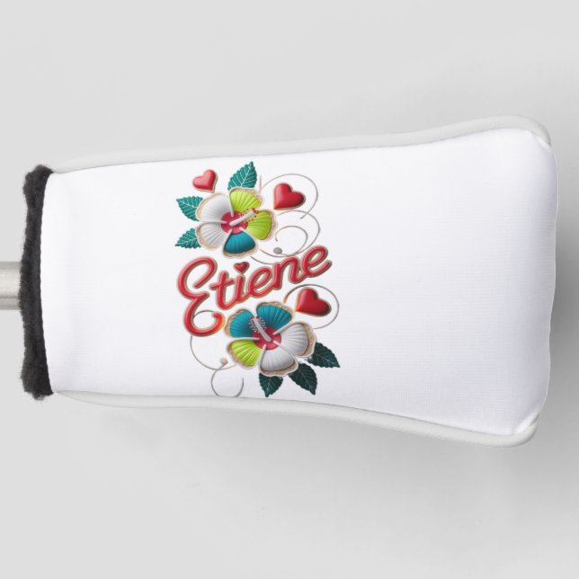 Funda Para Palo De Golf arte hermoso: (Anverso)