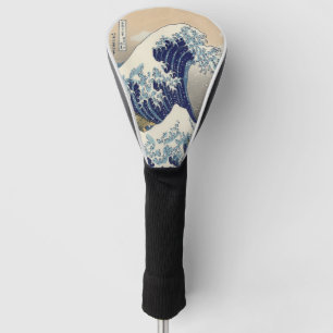 Funda Para Palo De Golf arte japonés vintage paisaje oceánico gran ola