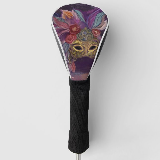 FUNDA PARA PALO DE GOLF ARTE MASQUERADE VENICE (Anverso)