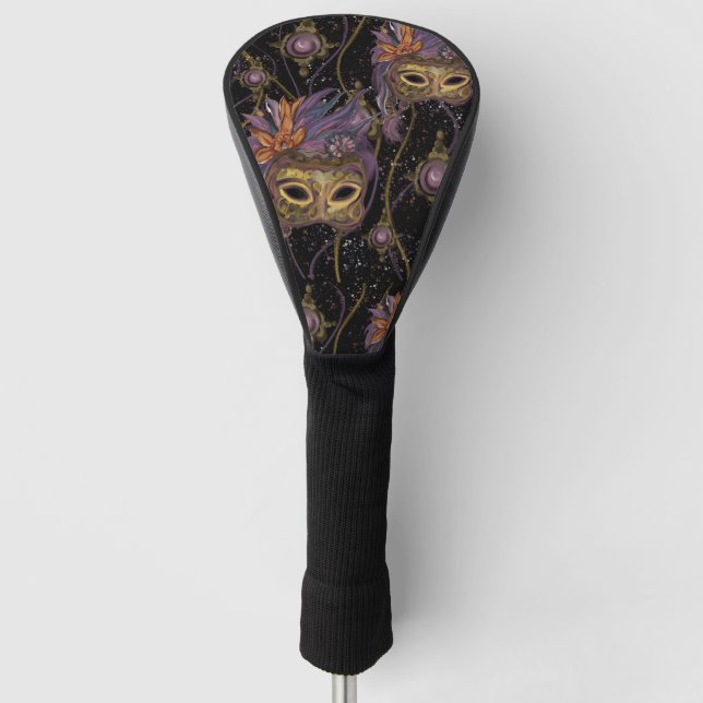 FUNDA PARA PALO DE GOLF ARTE MASQUERADE VENICE (Anverso)