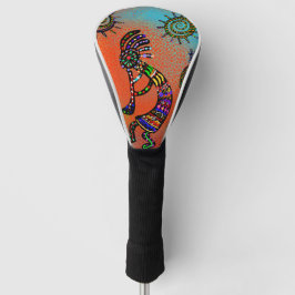 FUNDA PARA PALO DE GOLF ARTE SOUTHWESTERN  KOKOPELLI      