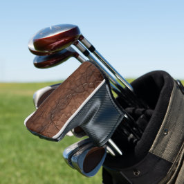 Funda Para Palo De Golf Aspecto de cuero